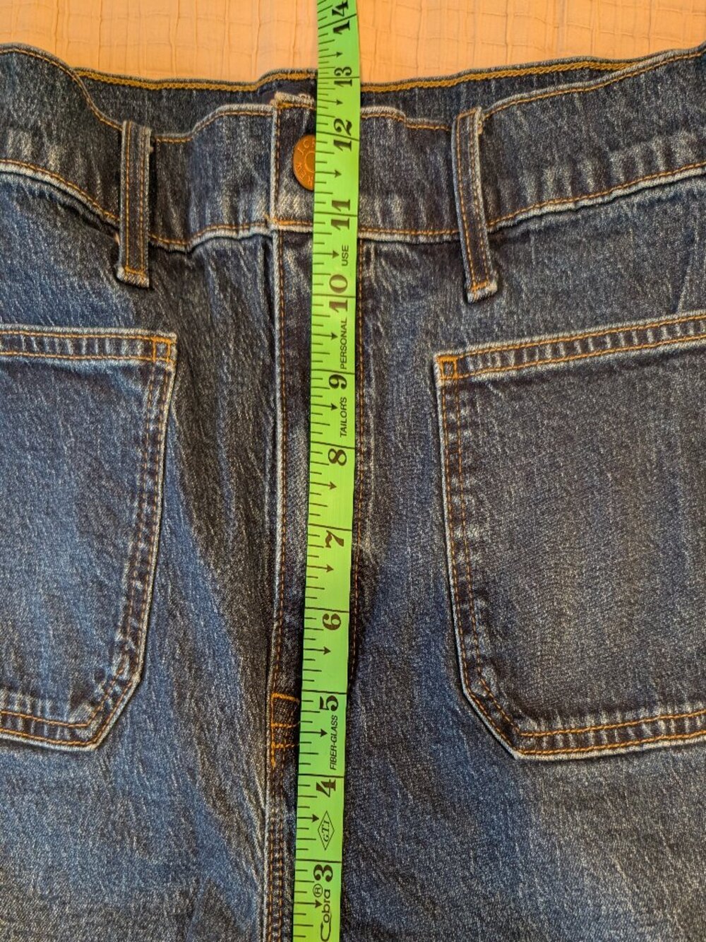 J. Crew Slim wide-leg patch-pocket jean in all-day stretch - Size 31 - Picture 10 of 11